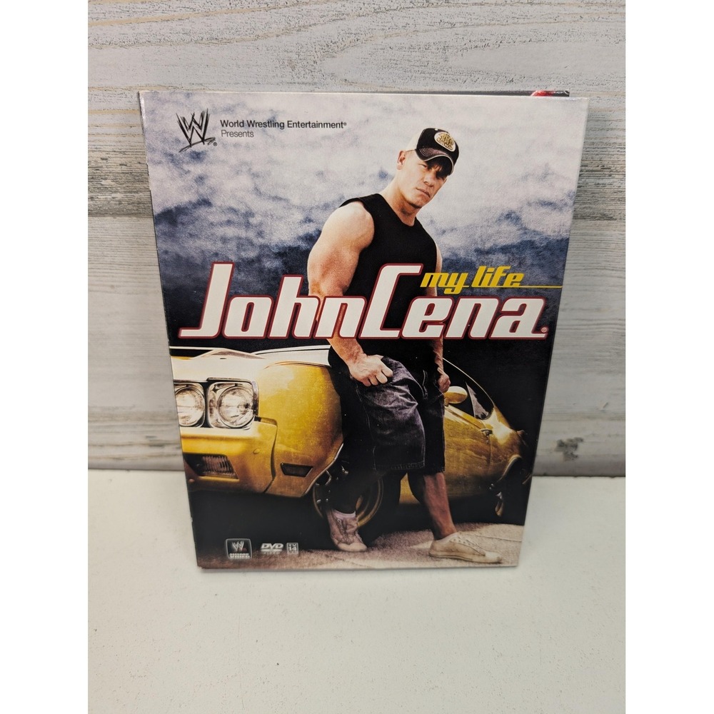 John Cena Video One Size Multi-Color WWE Wrestling My Life 3 Disc Set DVD